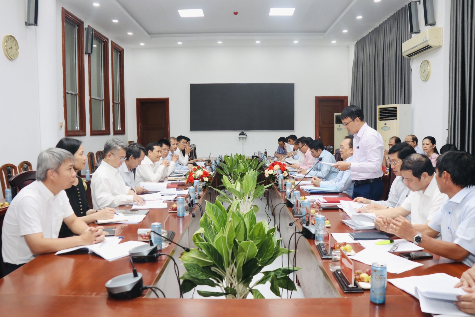 Đoàn giám sát của Ban Kinh tế Trung ương làm việc với Ban Cán sự Đảng UBND tỉnh Khánh Hòa