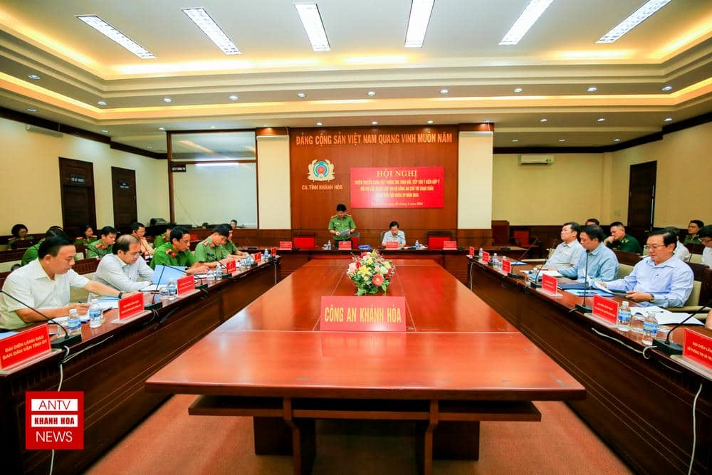 Hội nghị lấy ý kiến góp ý các Dự án Luật do Bộ Công an chủ trì soạn thảo